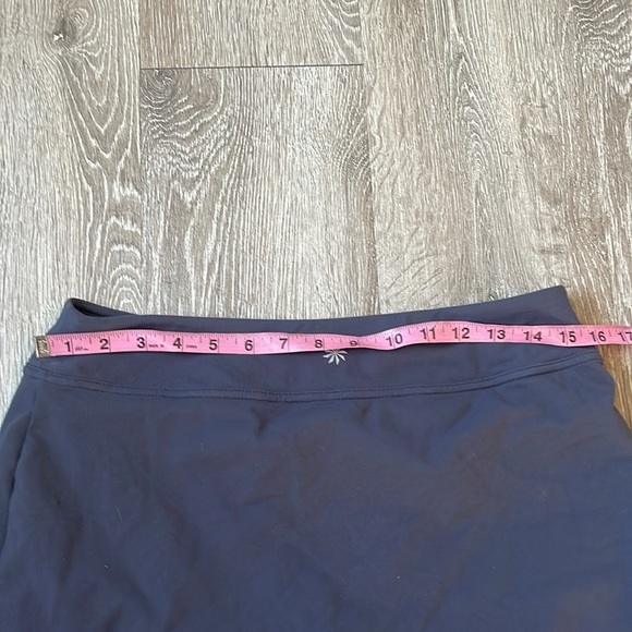 Athleta Dark Blue gray size medium active ware A-Line Skirt - Picture 5 of 8